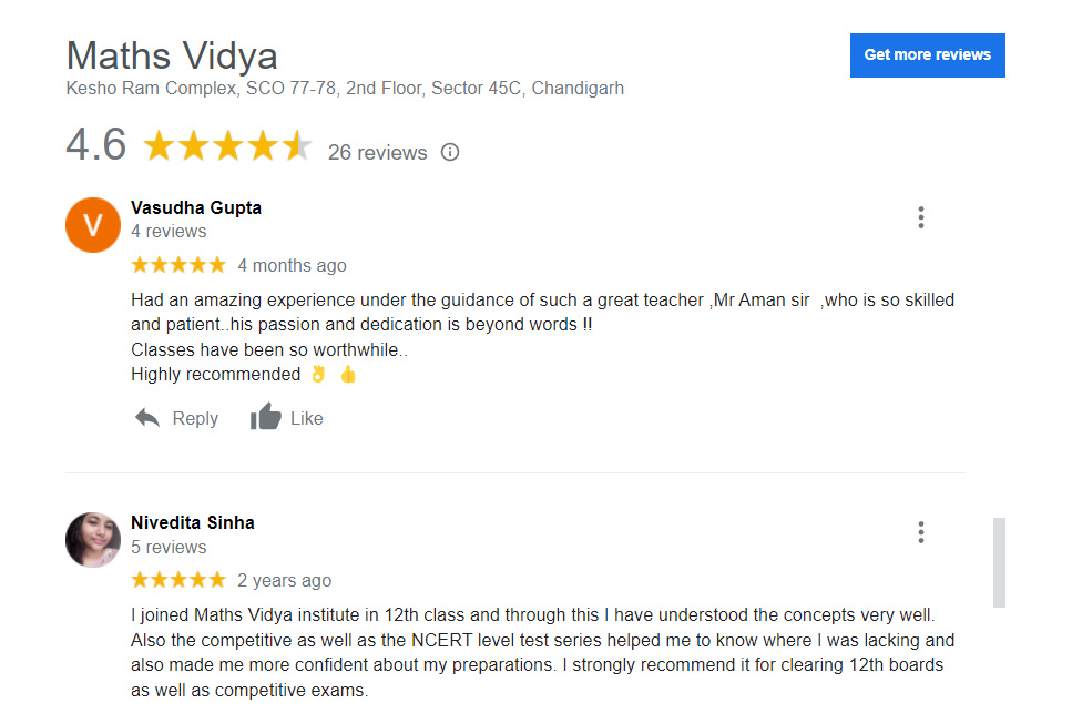 Parent feedback on Class 10 CBSE Maths online tutor